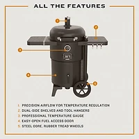 Oklahoma Joe's Bronco Drum Smoker & Grill