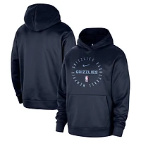 Nike Memphis Grizzlies 2024 25 Spotlight On-Court Practice Performance Pullover Hoodie
