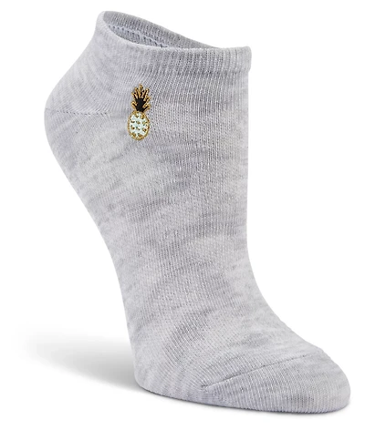 BCG Women's Pineapple Friends No Show 6 Pack