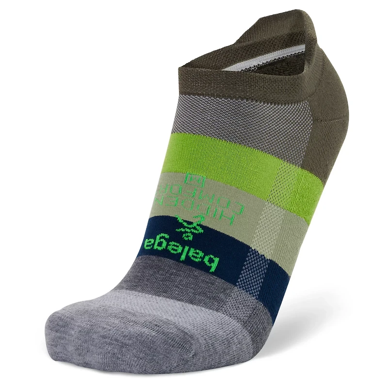 Balega Hidden Comfort Stripe No Show Socks 1 Pack