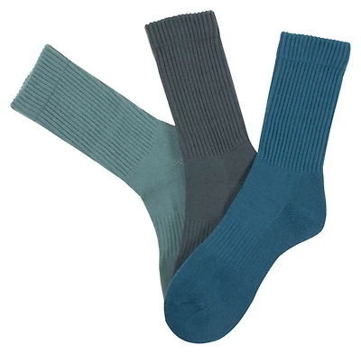 BCG Solids Everyday Crew Socks 3-Pack