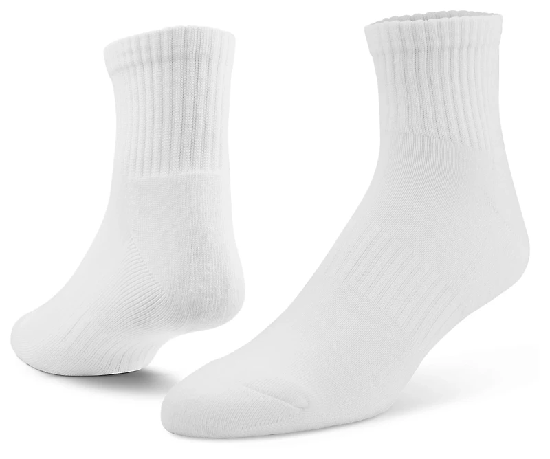 BCG Unisex Solids Quarter Socks 3 Pack