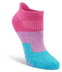 BCG Women's  Dotted Skyline Brights No Show Tab 6 Pack