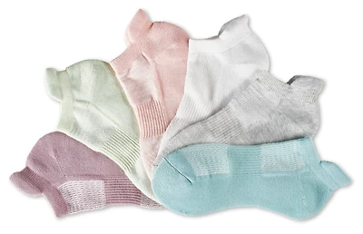 BCG Women's Performance Assorted No Show Tab 6 Pack Socks