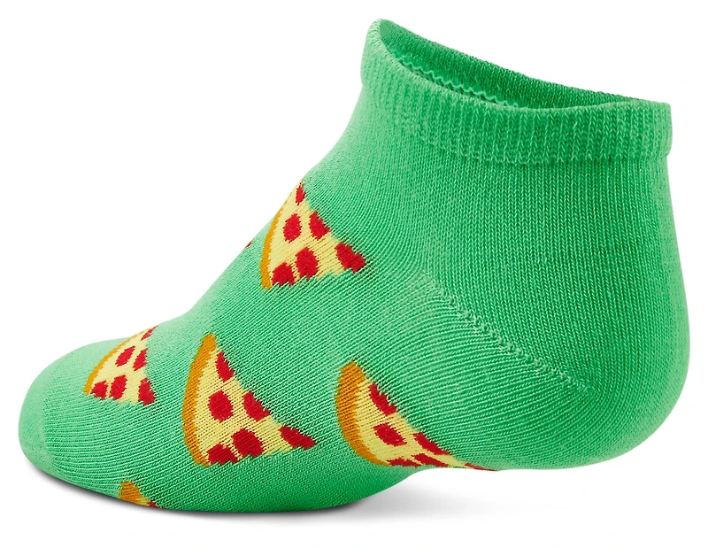 BCG Youth Boy's Food Lover No Show 6 Pack Socks
