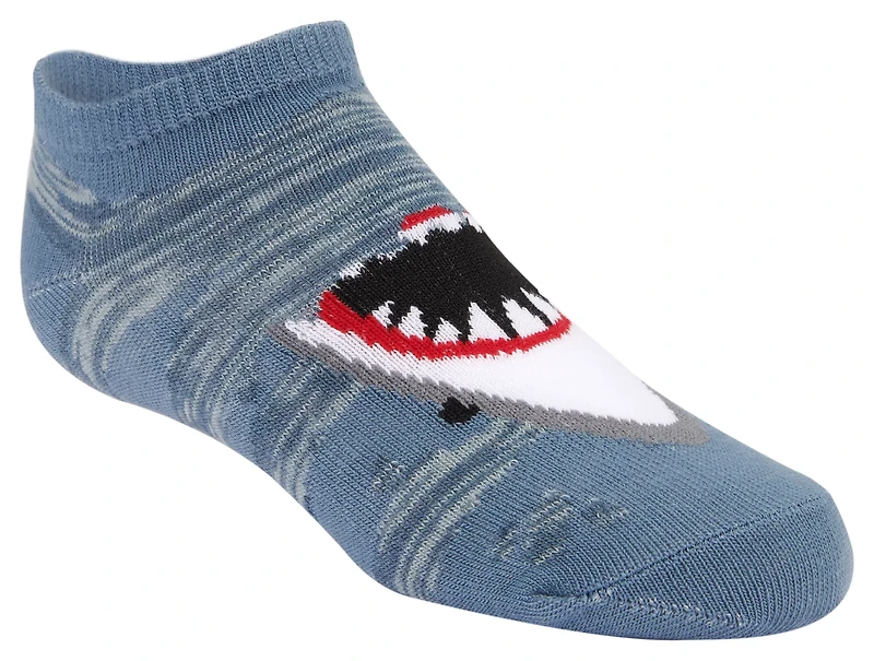 BCG Youth Shark Everyday No-Show Socks 6-Pack