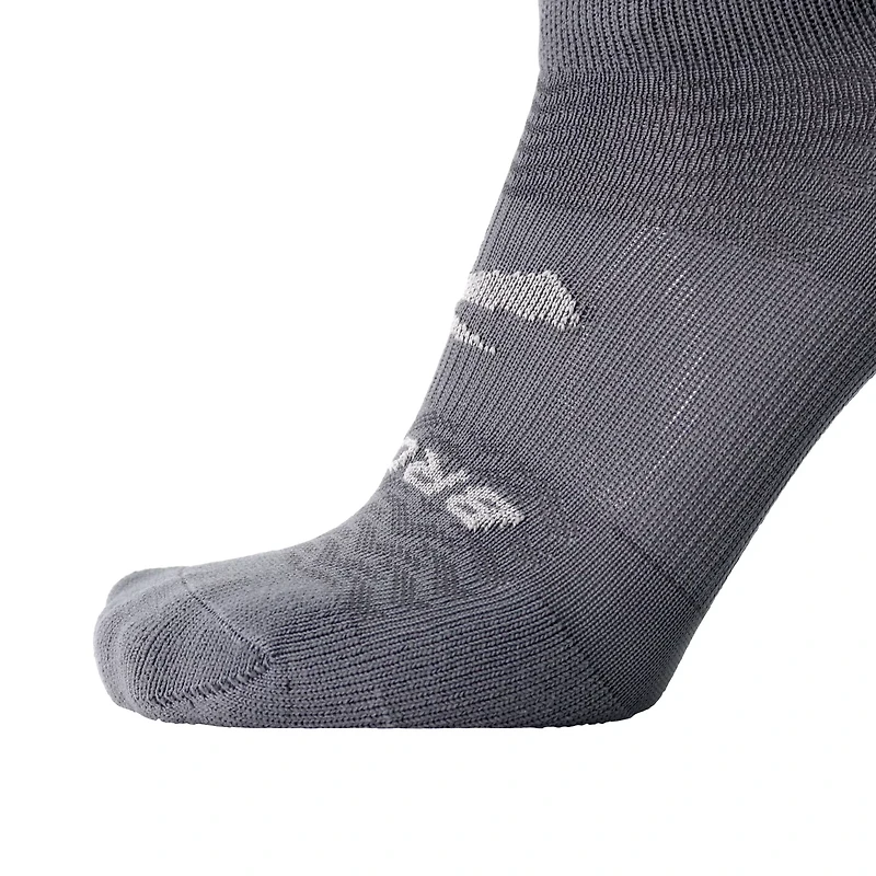 Brooks Adults’ Run-In Low-Cut Socks 3-Pack