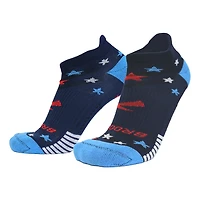 Brooks Ghost Lite Run USA No Show 2-Pack