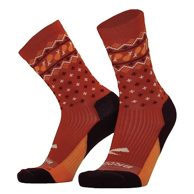 Brooks Ghost Trot Happy Turkey Leg Crew Socks