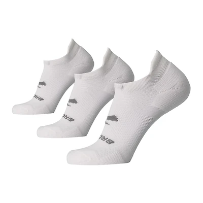 Brooks Run No Show 3pk Socks
