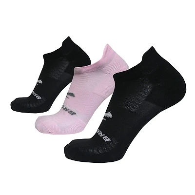 Brooks Run No Show 3pk Socks