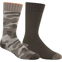 Magellan Men's Heavyweight Steel Toe Socks 2 Pack
