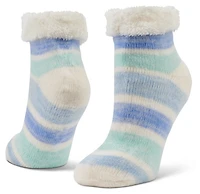 Magellan Outdoors Women's Brushed Stripe Quarter Socks
