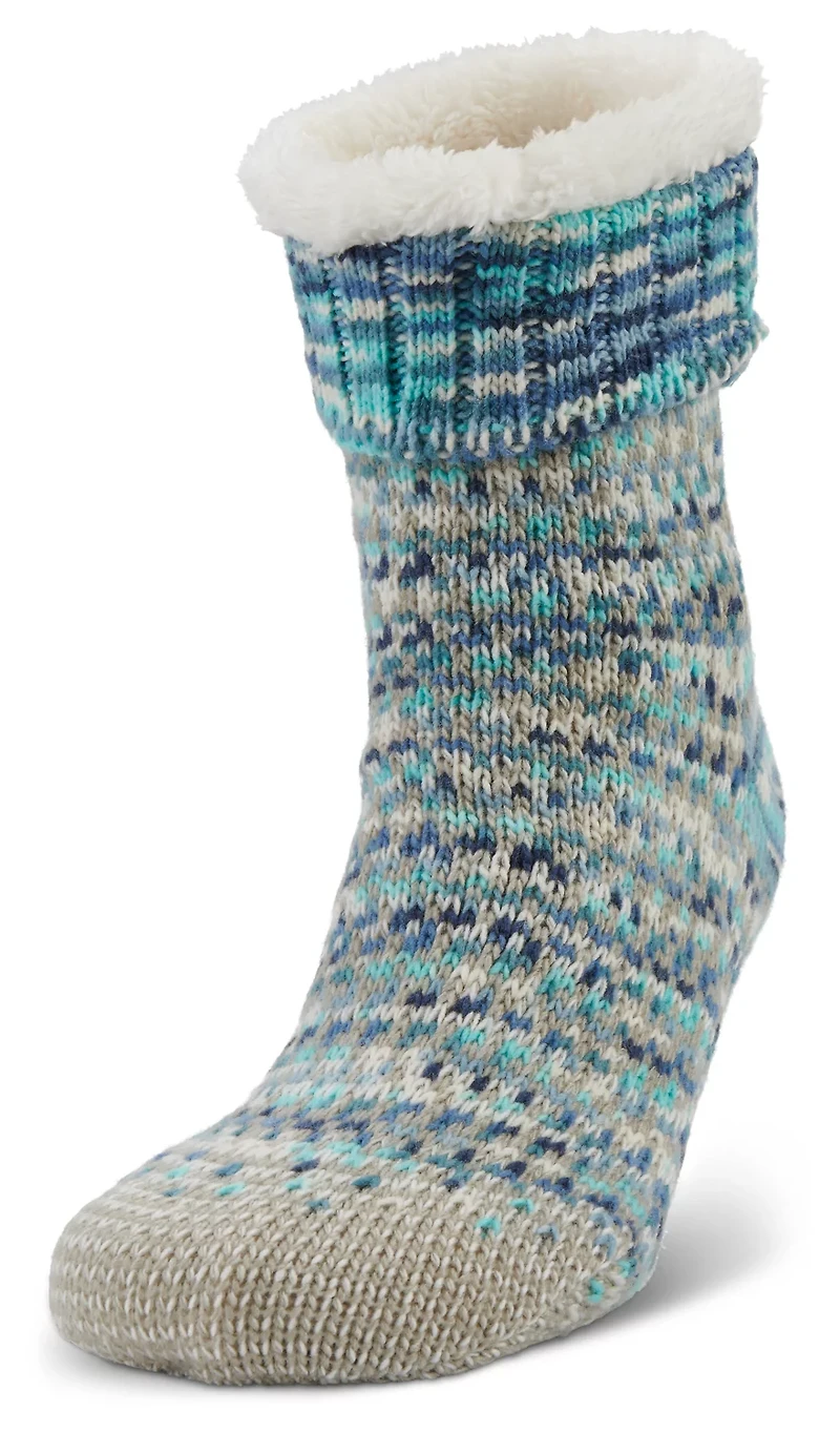 Magellan Outdoors Women's Foldover Slow Fade Low Cut Socks