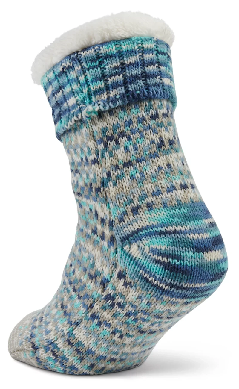 Magellan Outdoors Women's Foldover Slow Fade Low Cut Socks