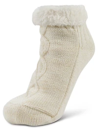 Magellan Outdoors Women's Metallic Cable Crew Socks