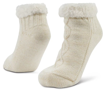 Magellan Outdoors Women's Metallic Cable Crew Socks