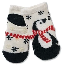 Magellan Outdoors Youth Holiday Penguin Snowflake Low Cut Socks