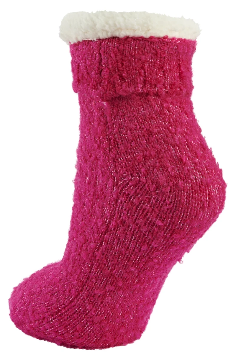 Magellan Women's Big Softy Foldover Lodge Crew Socks