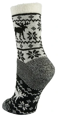 Magellan Women's Birdeye Moose Lodge Crew Socks