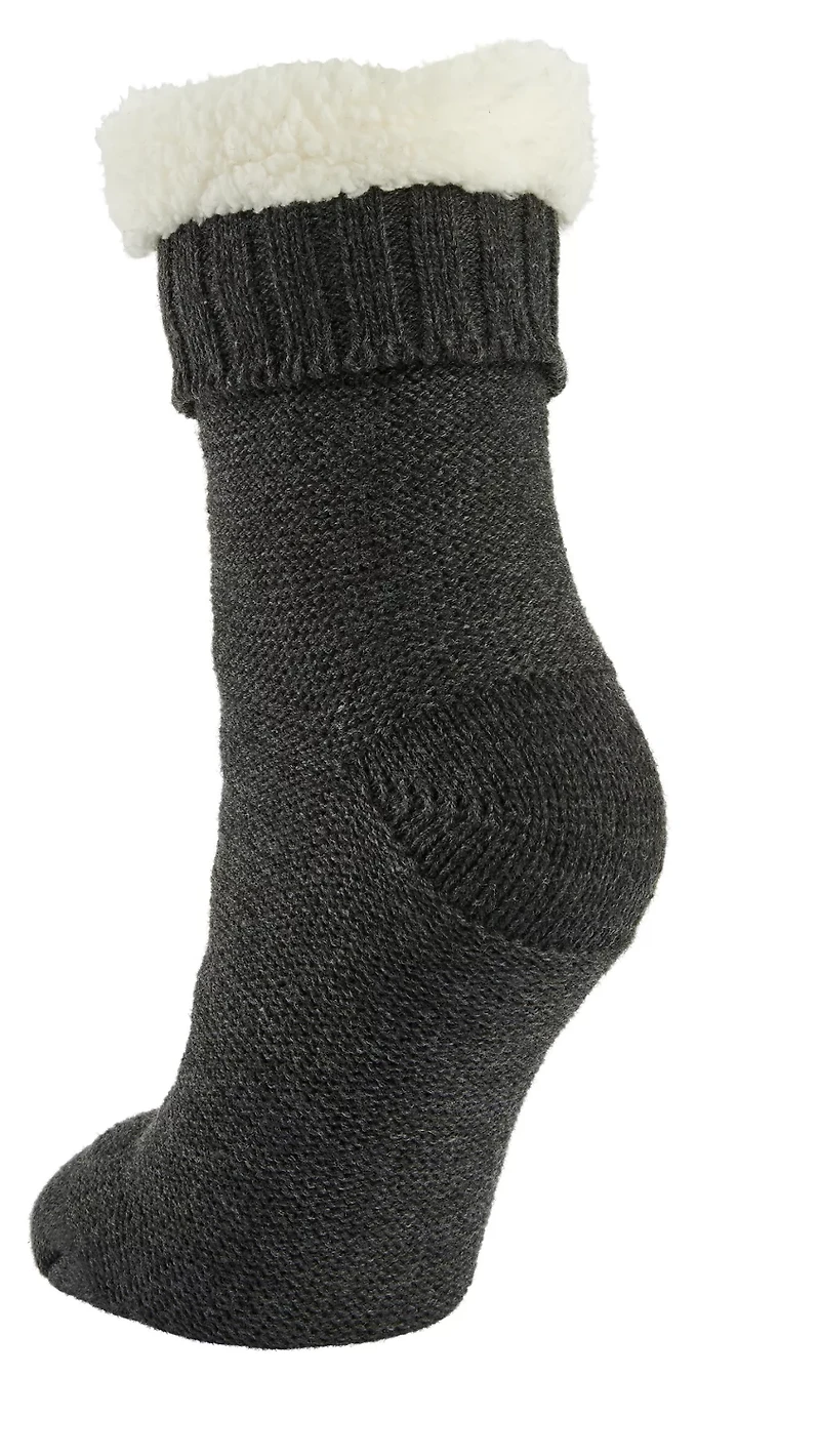 Magellan Women's Texture Knit Foldover Lodge Crew Socks