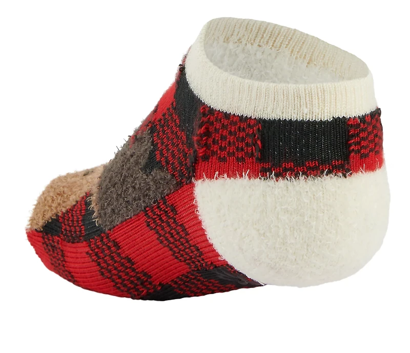 Magellan Youth Plaid Moose Lodge Low-Cut Socks