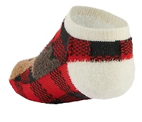 Magellan Youth Plaid Moose Lodge Low-Cut Socks