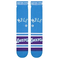 Stance Light Los Angeles Lakers 2021 22 City Edition Crew Socks