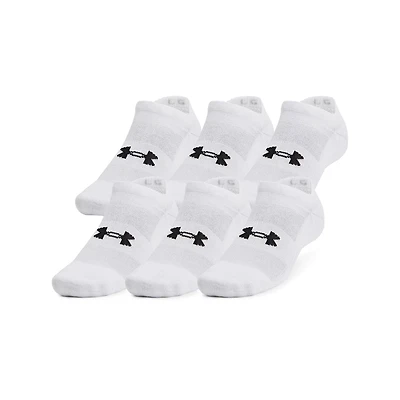 Under Armour Training Cotton No Show Socks 6-Pack