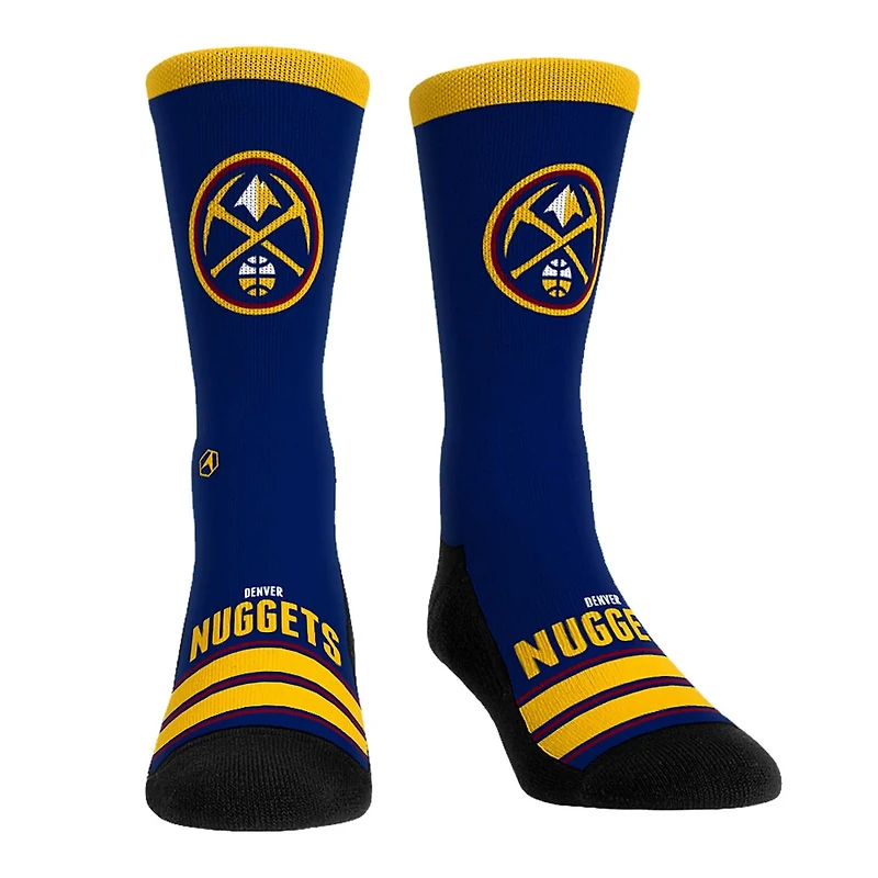 Unisex Rock Em Socks Denver Nuggets Gametime Stripe Crew