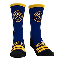 Unisex Rock Em Socks Denver Nuggets Gametime Stripe Crew