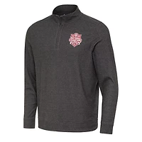 Antigua Indiana Hoosiers College Football Playoff 2025 National Champions Subtle Quarter-Zip Pullover