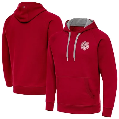 Antigua Indiana Hoosiers College Football Playoff 2025 National Champions Victory Fleece Hoodie