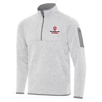 Antigua Indiana Hoosiers College Football Playoff 2026 Bowl Champions Fortune Quarter-Zip Pullover