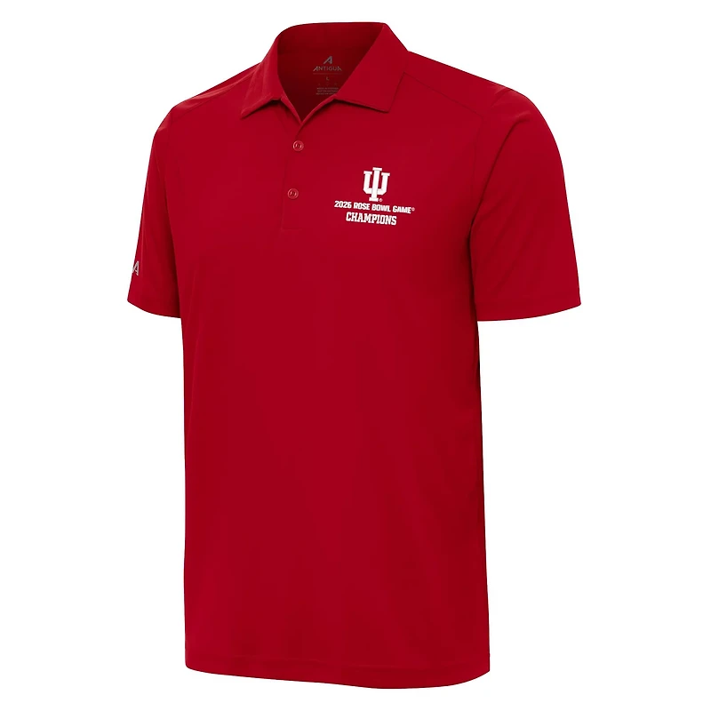 Antigua Indiana Hoosiers College Football Playoff 2026 Rose Bowl Champions Tribute Polo