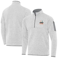 Antigua Miami Hurricanes College Football Playoff 2025 Cotton Bowl Champions Fortune Quarter-Zip Sweatshirt