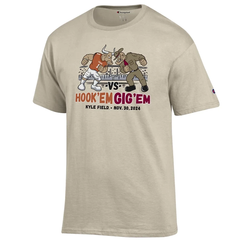 Champion Texas AM Aggies vs Texas Longhorns 2024 Lone Star Showdown Matchup T-Shirt