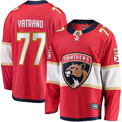 Fanatics Branded Frank Vatrano Florida Panthers Home Breakaway Jersey