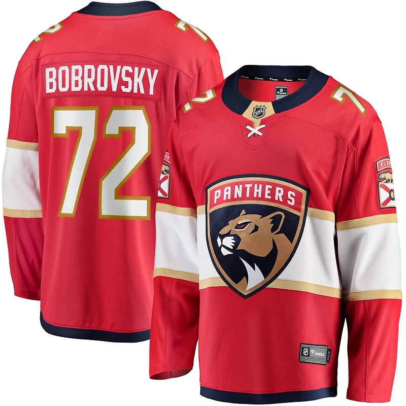 Fanatics Sergei Bobrovsky Florida Panthers Breakaway Player Jersey