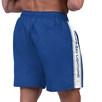 G-III Sports by Carl Banks Tampa Bay Lightning Streamline Volley Swim Trunks