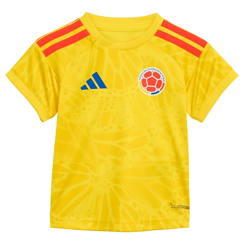 Infant adidas Colombia National Team FIFA x World Cup Home 2026 Replica Mini Kit