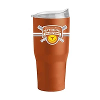 LOGO University of Texas 2025 College World Series Softball Champions Powder Coat Tumbler 30oz