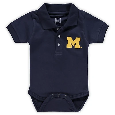 Michigan Wolverines Polo Bodysuit