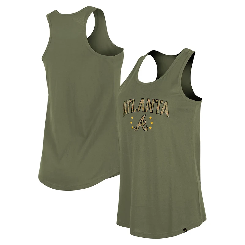 New Era Atlanta Braves Armed Forces Day Tank Top