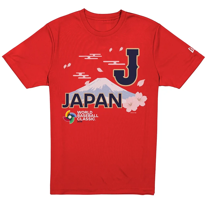 New Era Japan Baseball 2026 World Classic Country T-Shirt