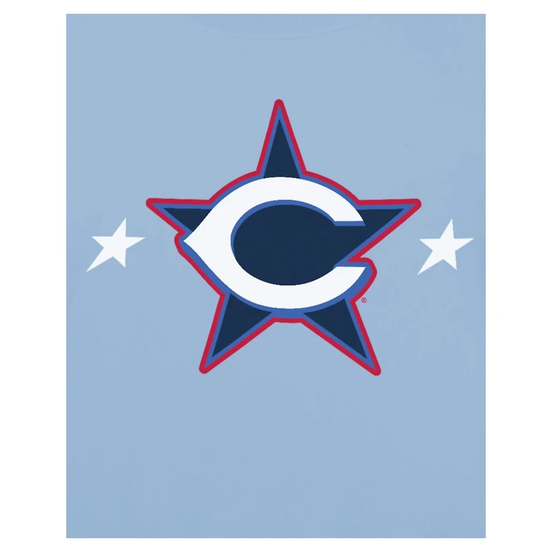 New Era Light Cincinnati Reds 2025 MLB All-Star Game Workout T-Shirt