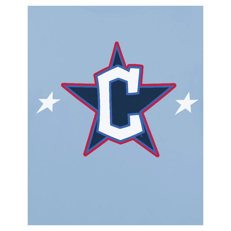 New Era Light Cleveland Guardians 2025 MLB All-Star Game Workout T-Shirt