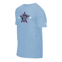 New Era Light Milwaukee Brewers 2025 MLB All-Star Game Workout T-Shirt
