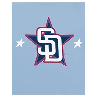 New Era Light San Diego Padres 2025 MLB All-Star Game Workout T-Shirt