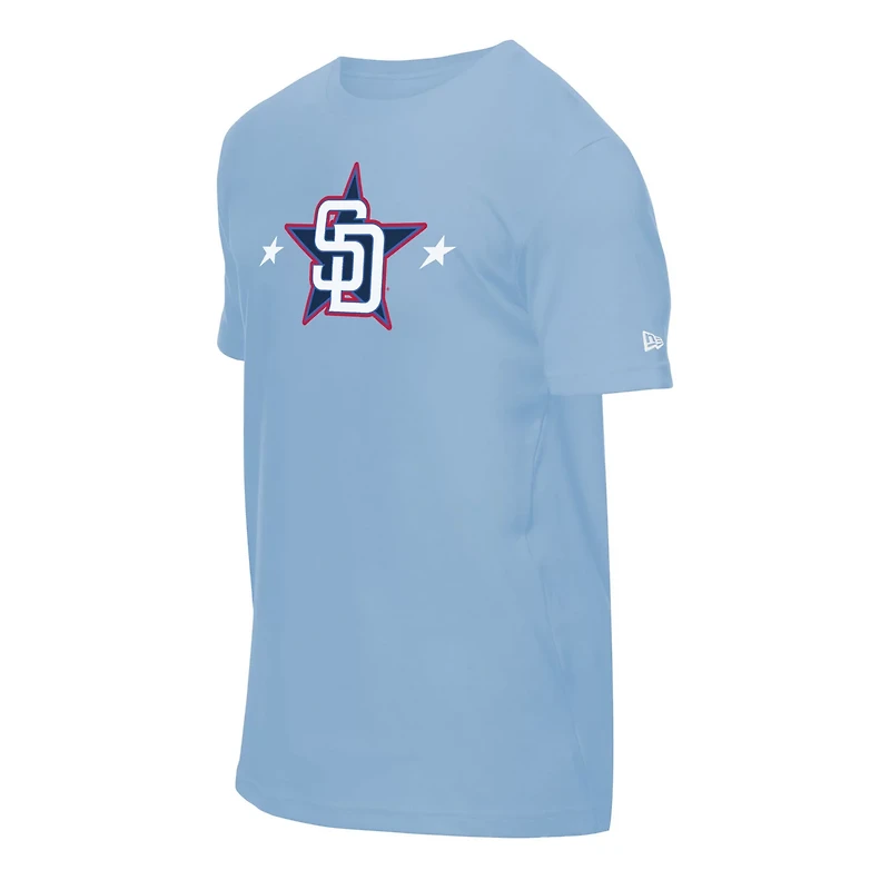 New Era Light San Diego Padres 2025 MLB All-Star Game Workout T-Shirt